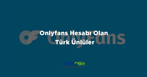 Onlyfans Hesabı Olan Türk Ünlüler! 2024 Nisan。